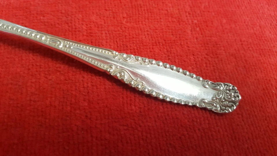 Вилка для сервировки холодного мяса - посеребренные столовые приборы - St. Paul от Holmes & Tuttle 1896 - Изображение 2 из 4