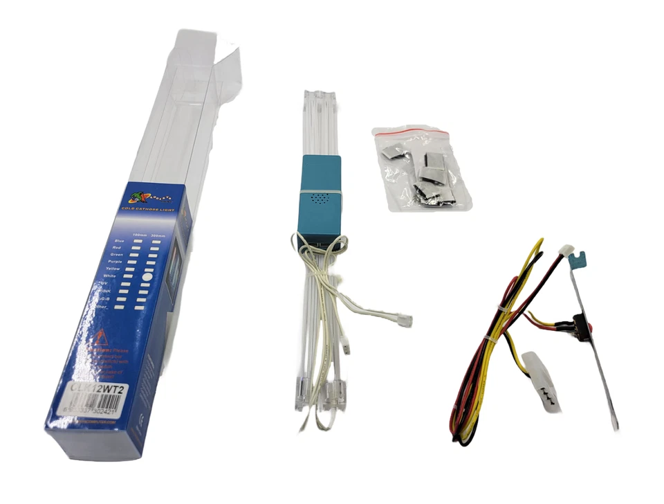 CLK12WT2 12 Inch Dual White Cold Cathode Fluorescent Lamp Kit - CLEARANCE PRICE - Image 2 of 4