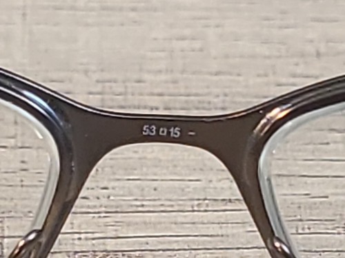 MARCOS DE GAFAS CHRISTIAN DIOR CD 3709 TSW DE COLECCIÓN HECHOS EN ITALIA 53-15-135 - Imagen 7 de 10