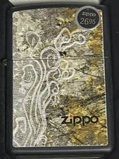 ZIPPO 2011 FLAVOR OF THE SUN BLACK MATTE ZIPPO DESIGN LIGHTER SEALED IN  BOX B73