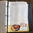 RARE VINTAGE RESTAURANT MENUS Daily Specials Binder 1950s Oneonta NY w Notes — photo 4