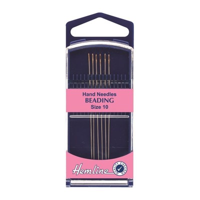 Saum Premium Perlenstickerei Gold Auge Hand Nähnadeln Größe 10