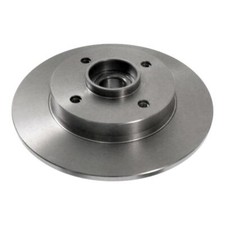 FEBI BILSTEIN 2x Bremsscheibe hinten 2484 Voll für Peugeot 207 CC WD_