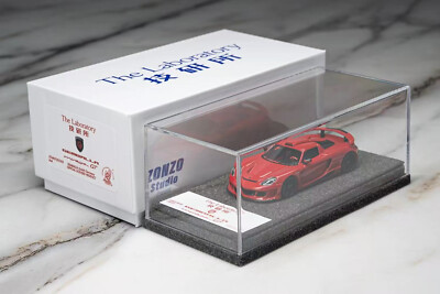 The Laboratory 1/64 Red Porsche Carrera model GEMBALLA MIRAGE GT