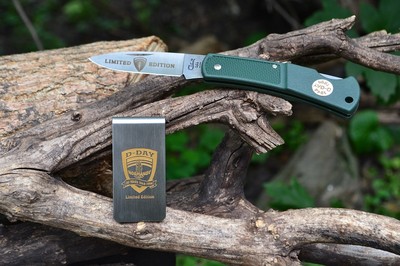 Case XX Pocket Knife Zippo Money Clip - D-DAY Normandy 50th