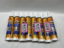 LOT OF 8 Sika Pro Select Insulation Sealant  /Adhesive Sikaflex 709 Dark Bronze