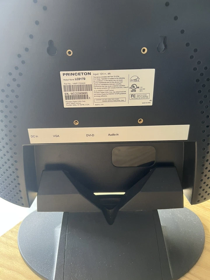 PRINCETON LCD17D LCD MONITOR - Image 2 of 2