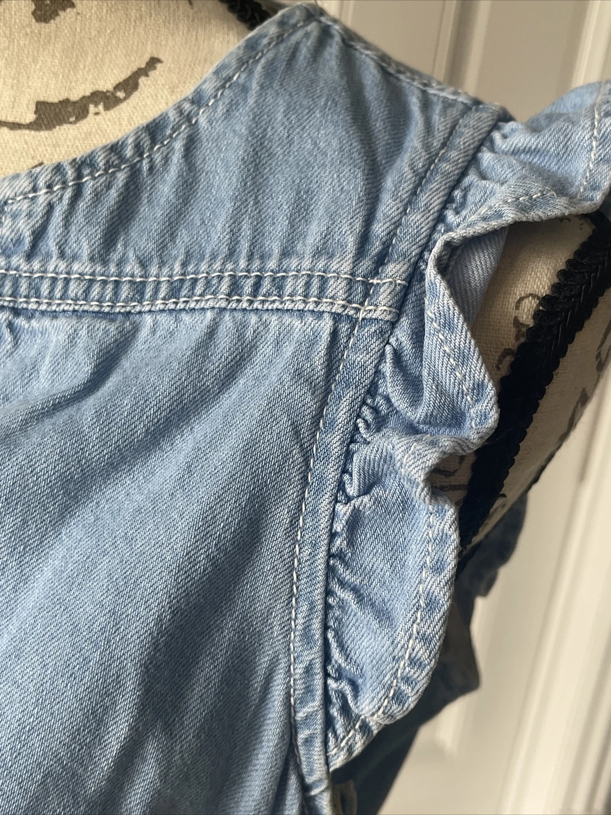 Mini abito Kate Spade Dip Dyed in denim taglia