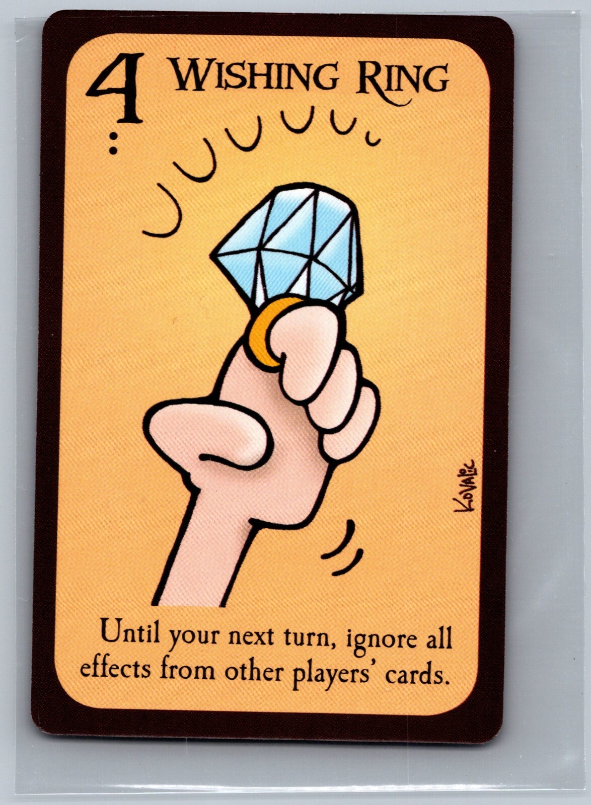 Munchkin Loot Letter Wishing Ring Card USED Steve Jackson Games SJG