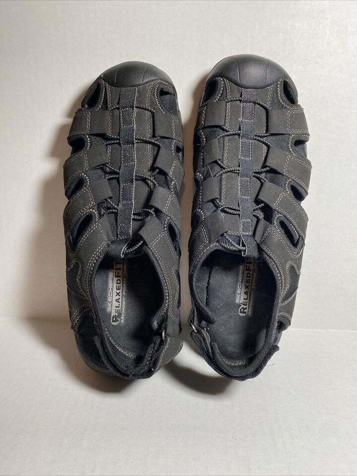 Men's Skechers Size 12 Fisherman Closed Sandals Conner Relaxed Fit ...