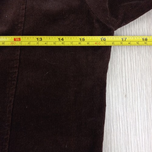 Lovely Girl Corduroy Jacket Women's Size S Fitted Trench Style Buttons Brown - Picture 5 of 7