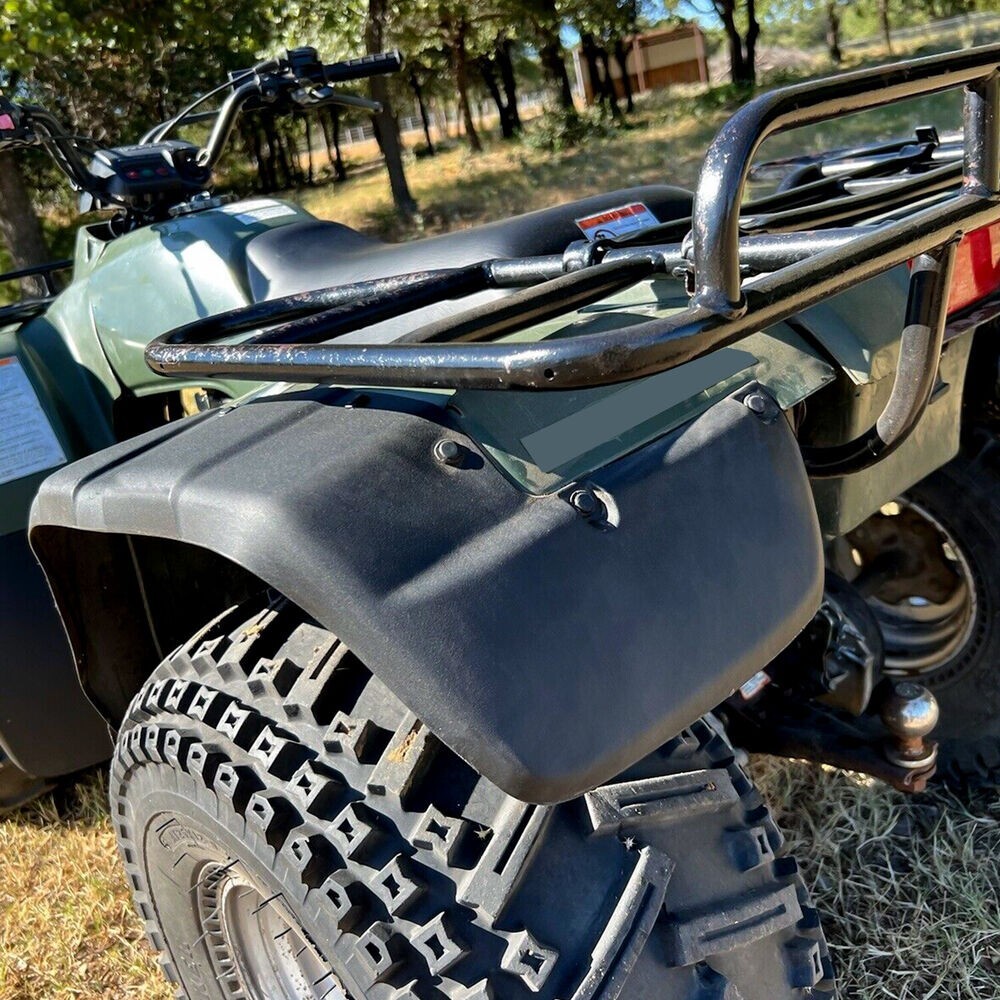 Fit 9600 Honda Fourtrax 300 ABS BLACK Left Rear Mud Guard Splash