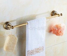Antique Brass Single Towel Bar Rack Bathroom Wall Mounted Towel Holder aba482