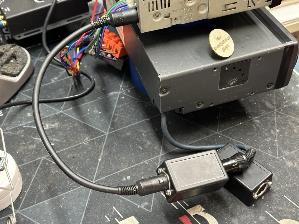 8Pin DIN Coupler For a/d/s/ Blaupunkt Alpine M-Bus CD Shuttle Vintage Old School - Image 3 of 4