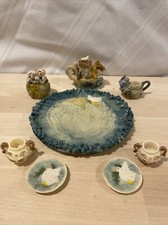 Miniature Resin Noah  s Ark Tea Set