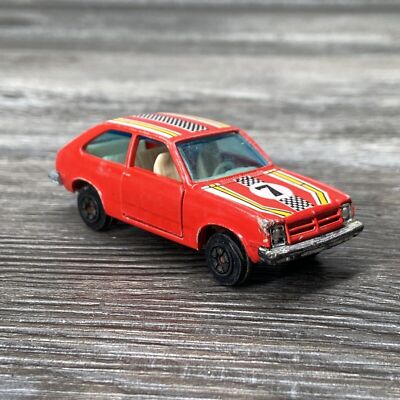 Vintage Yatming Diecast Chevette No. 1071 Hong Kong Opening Doors Nice