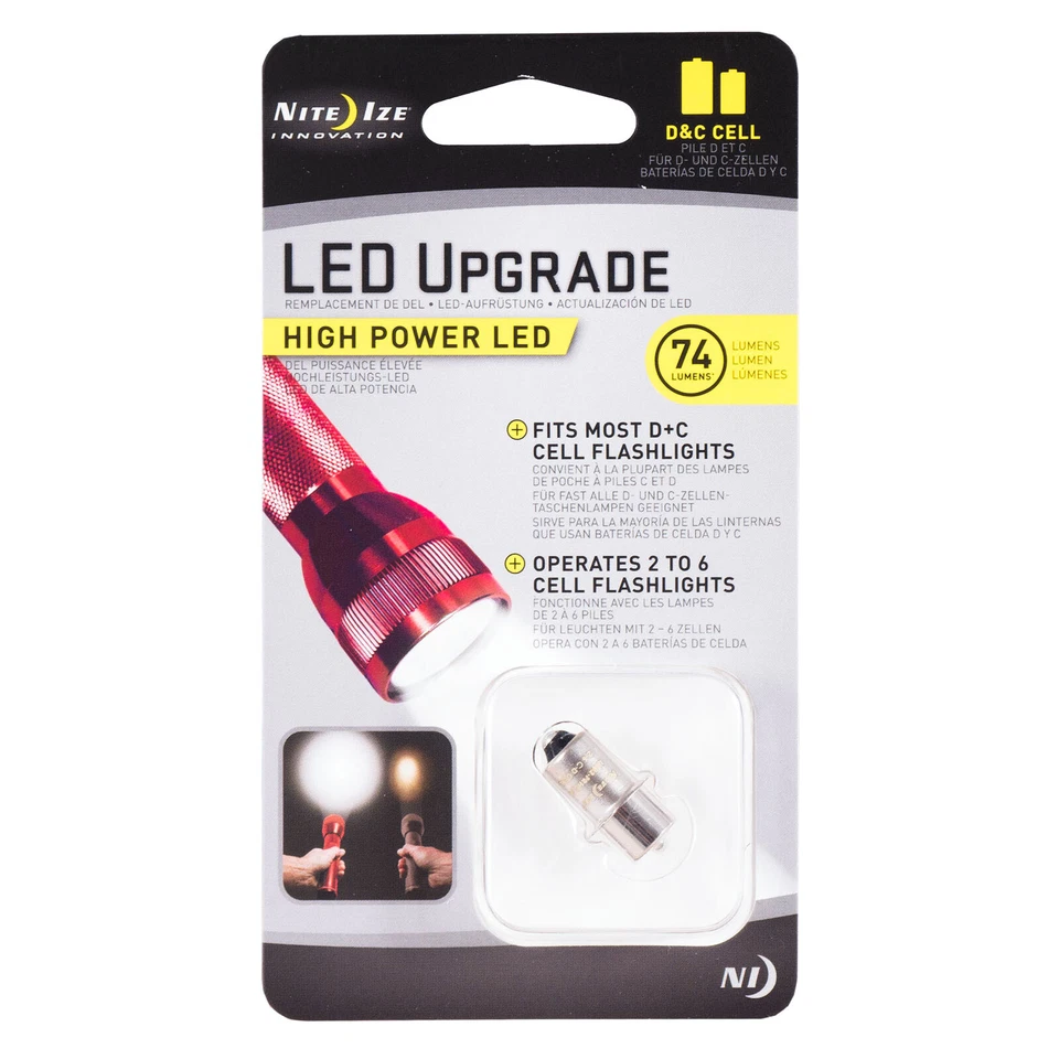 NITE IZE LED Upgrade Kit C & D für Mini Maglite Taschenlampe PR Gewinde 74 Lumen - Bild 2 von 4