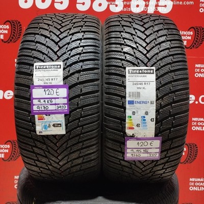 2x 245 45 R17 99V XL Firestone Winterhawk 4 DOT 3920/3022 (unbenutzt ...
