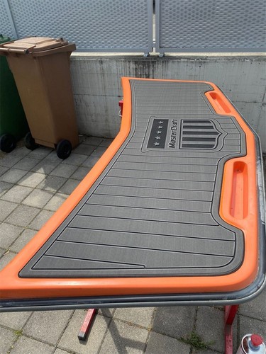 2008 MasterCraft X-2 Swim Platform Pad Boat EVA Foam Faux Teak Deck Flooring Mat - Bild 4 von 24