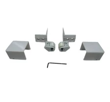 Adjustable Pocket Door Guide Kit (Includes Hardware Covers)