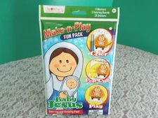 New & Sealed, Make-n-Play Fun Pack "Baby Jesus" Coloring & Activity Pack