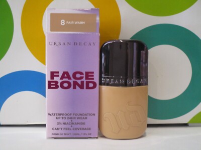 URBAN DECAY ~ FACE BOND WATERPROOF FOUNDATION UP TO 24 HR ~ # 8 FAIR WARM
