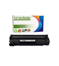 1 paquete de tóner genérico CF283A 83A Bk para impresora multifunción HP LaserJet serie M125, M126, M127, M128