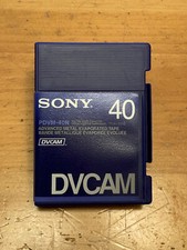 Sony DVCAM 40 PDVM-40N - NEW - DVCAM Digital Video Cassette 40 Minute Length