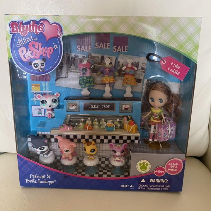 Blythe Littlest Petshop Pet Shop Doll Toy Set NRFB