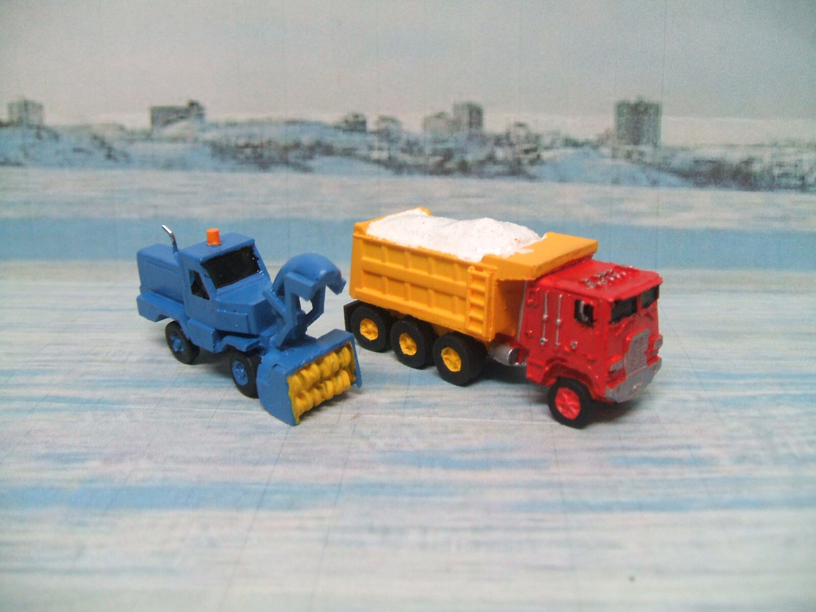 1160 N Custom painted Sicard junior snow blower & coe freightliner