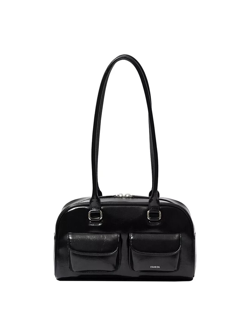 [STAND OIL] Chubby bag BLACK Color Korean Women's Bag