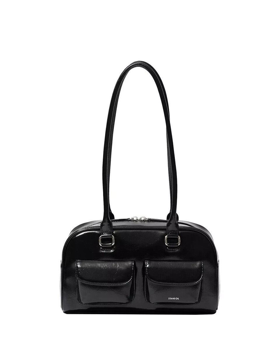 STAND OIL] Chubby bag BLACK Color Korean Women's Bag | eBay