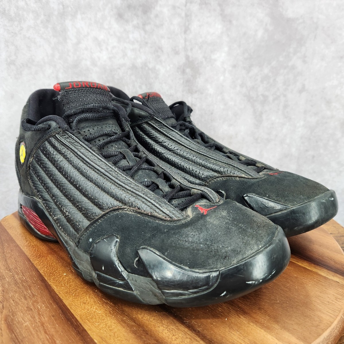 Jordan XIV 14 Retro Sneakers Mens 15 Last Shot 2018 Black