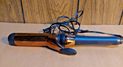 InfinitiPro Conair curling iron rose gold titanium and black works