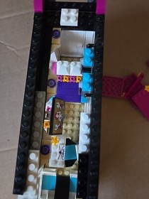 Lego Friends Set #41106 "Pop Star Tour Bus" - InComplete with 2 Manuals
