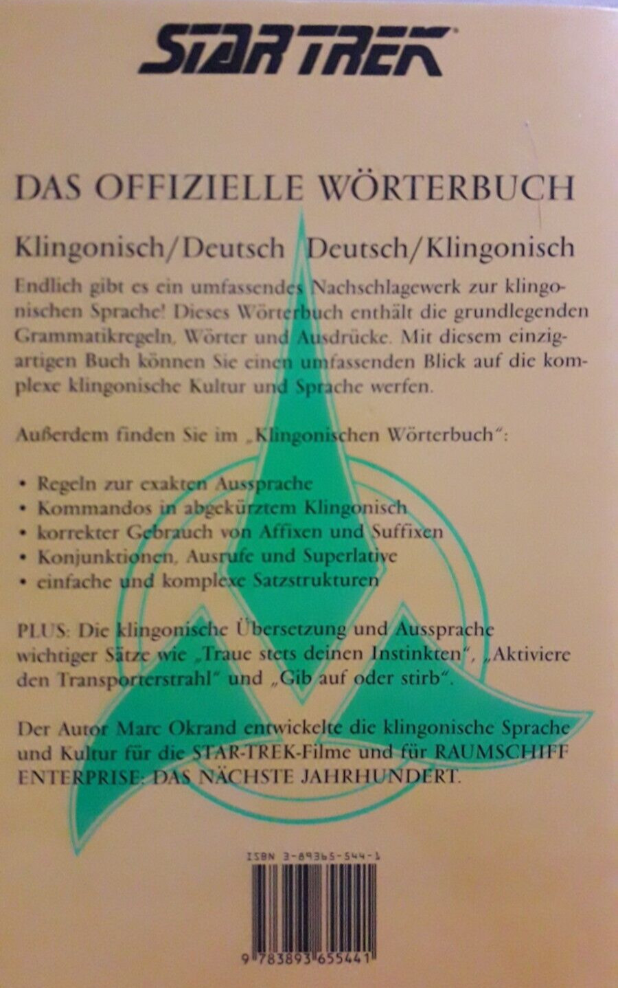 Thumbnail - Star Trek, Das Offizielle Wörterbuch