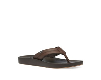 SANUK Men's COSMIC YOGA MAT Sandals - 1127510 - BRN - Size 9 - NWT