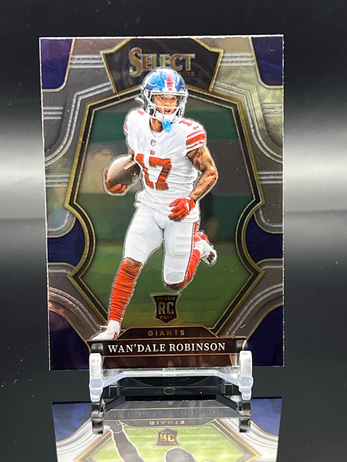 2022 Panini Select Wan'Dale Robinson #174 RC Rookie - Premier Level - NY Giants