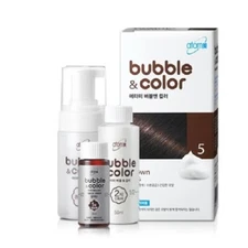 ATOMY Bubble & Color #5 Brown Easy Self Hair Dye  Hair Styling Made in korea