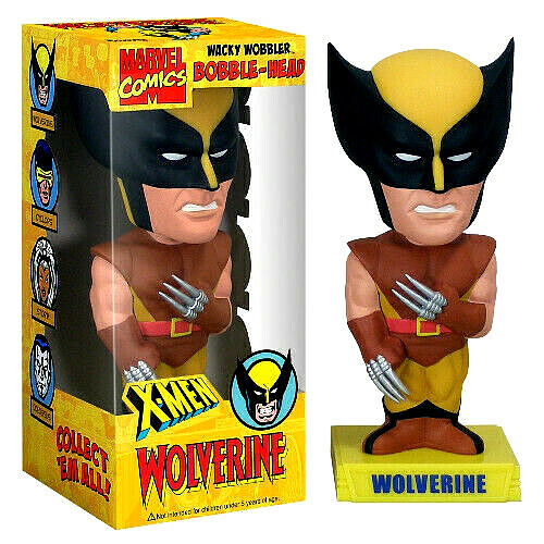 Marvel WOLVERINE Classic PVC Bobble-Head 15Cm Wacky Wobbler