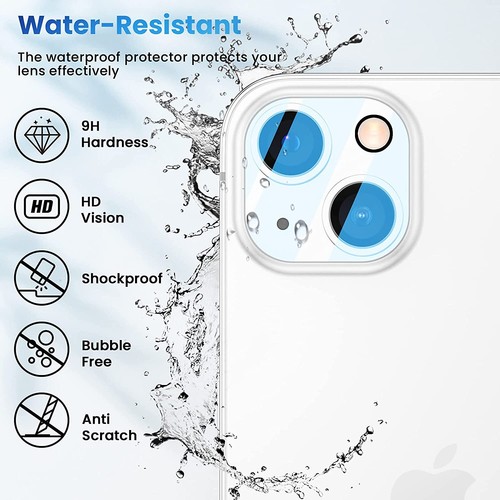 Camera Lens Screen Protector Tempered Glass For iPhone 15 Pro Max Mini 13 14 12 - Picture 48 of 50