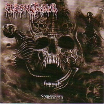 FLESHCRAWL ''SOULSKINNER'' CD NEUWAR DEATH METAL