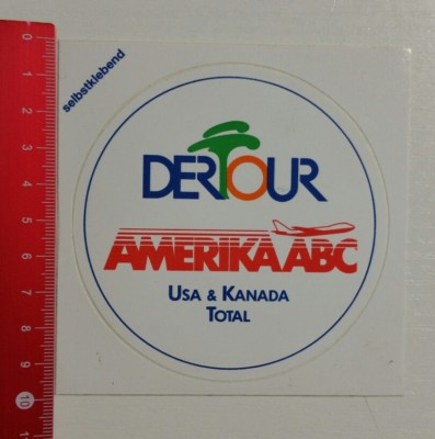Decal/Decal: DERTOUR America ABC USA & Canada (05031775)