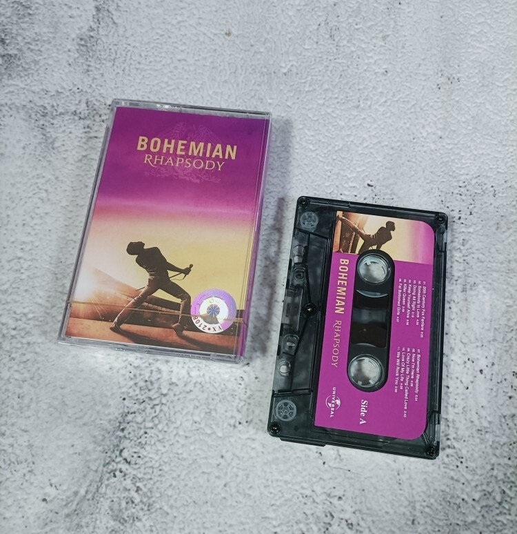 Queen Bohemian Rhapsody Queen Movie Soundtrack Retro cassette tape