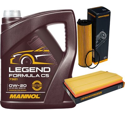 Inspektionspaket MANNOL 0W-20 Legend Formula C5 5L für Mercedes-Benz E-Klasse