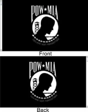 US Flag Store Double Sided 2ply nylon poly Pow Mia Flag 2x3 2 by 3 ft Premium