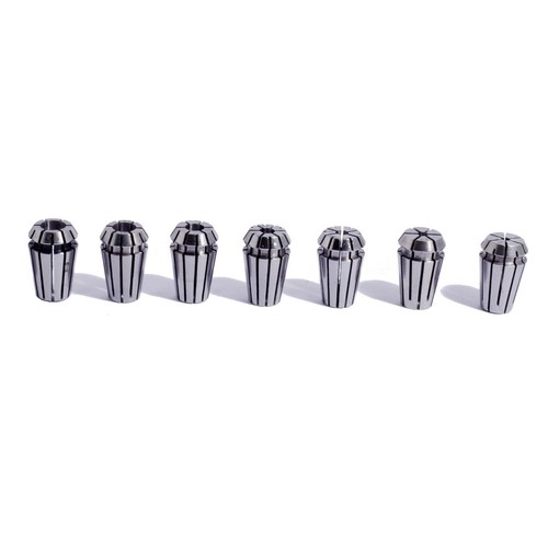 SET PINZE DI PRECISIONE 7PZ ER11 TIR 0.0004" / 10μm 2mm (1/16") a 6.5mm (1/4") USA - Foto 1 di 6