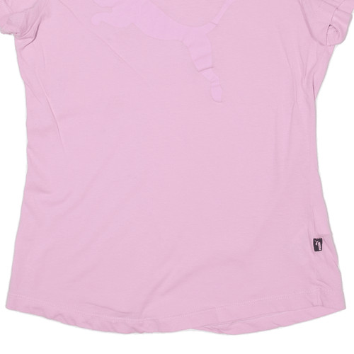 PUMA Womens T-Shirt Pink S - Foto 5 di 6