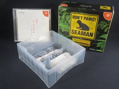 Mikrofongerät SEGA Dreamcast Seaman DC Japan Japanisch Spiel getestet jpn B3224