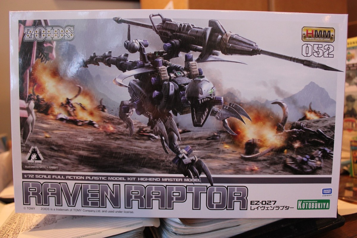 Zoids Raven Raptor by Kotobukiya - HMM 052 EZ-027 model kit - Mint